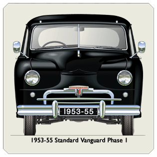 Standard Vanguard Phase 1a 1953-55 (black) Coaster 2